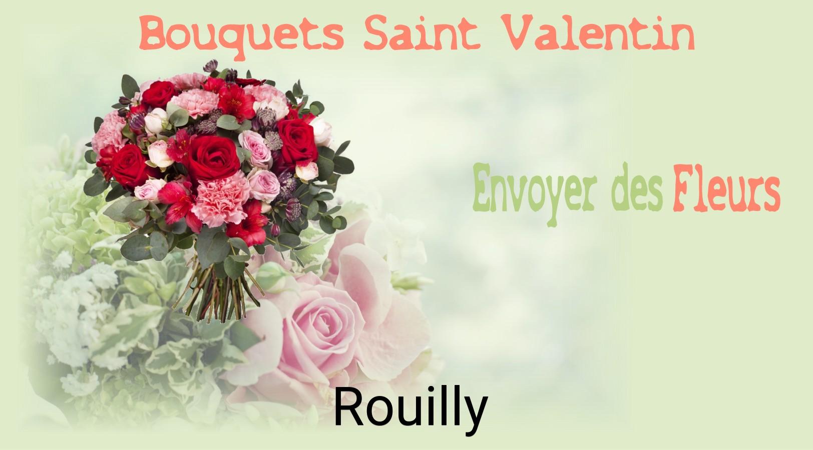 Roses de Saint-Valentin livrées à Rouilly
